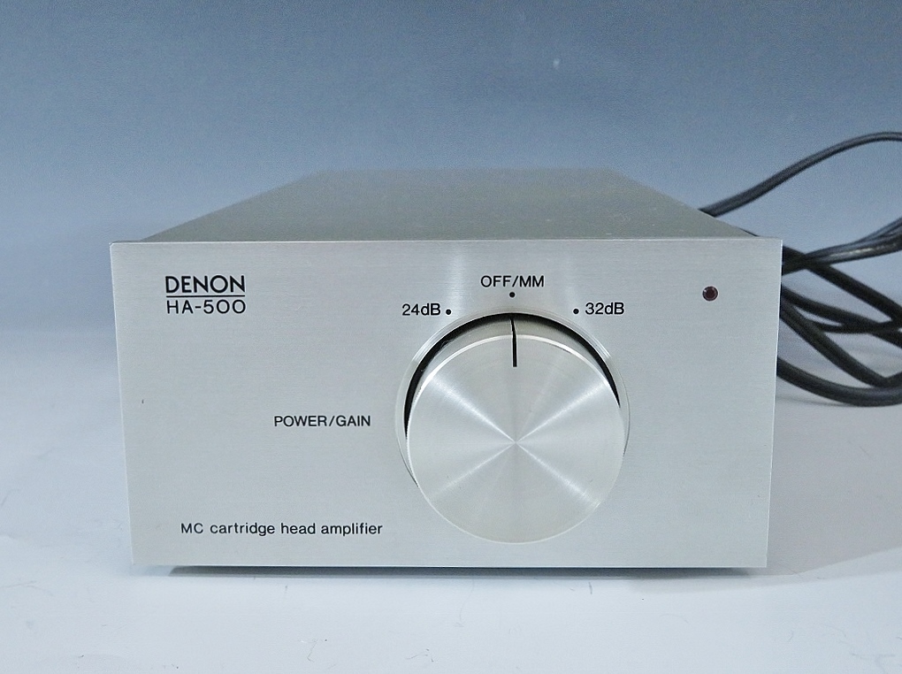 DENON/デノン HA-500 MCカートリッジ用 ヘッドアンプ(501 HA-500