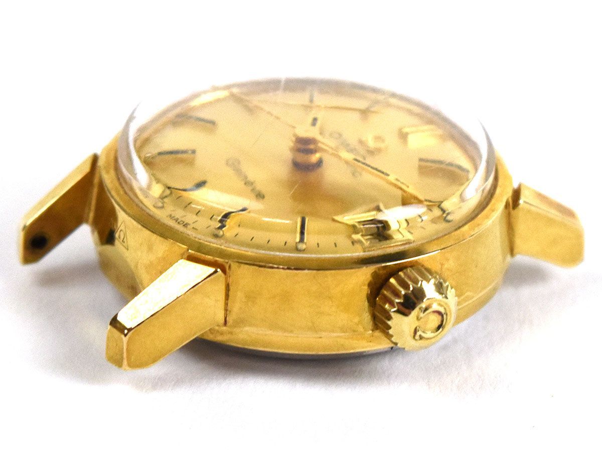 オメガ ジュネーブ OMEGA | Geneve 手巻き 腕時計 ベルト社外品 使用感 