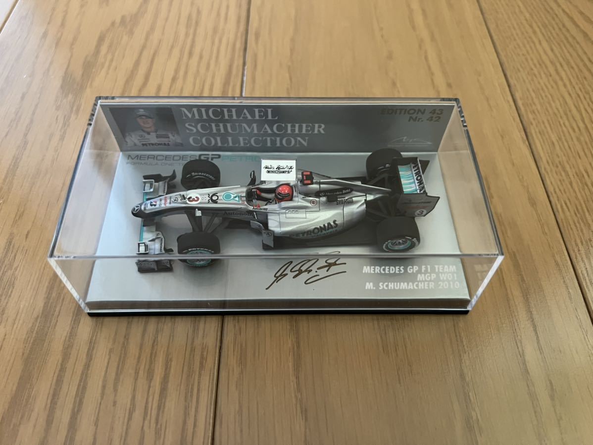 ミニチャンプス 1/43 メルセデス メルセデスGP MGPW01 ミハエル