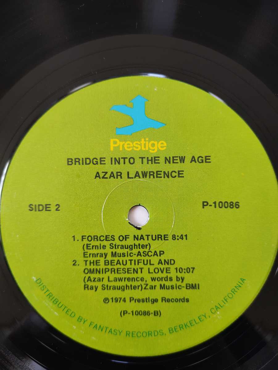 LP】Azar Lawrence, Bridge Into The New Age, スピリチュアルジャズ 