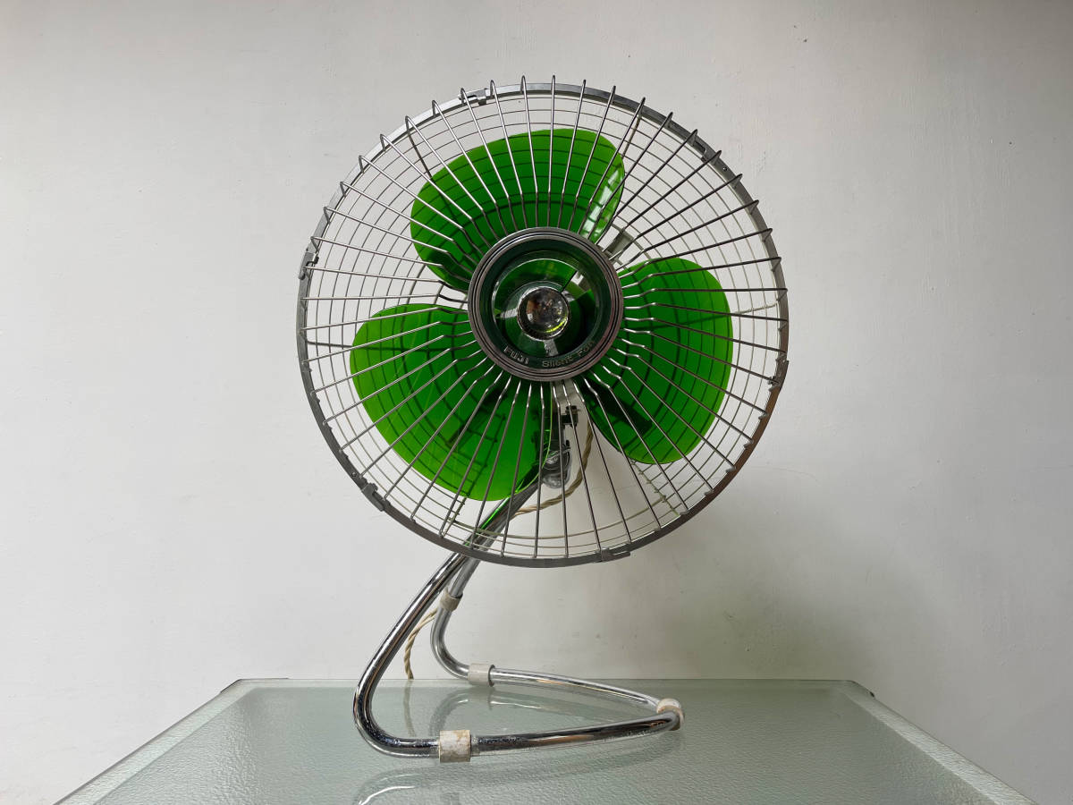 扇風機』1960年代 FUJI 30cm 3枚羽根 富士電気 完動品 メンテ済 箱 