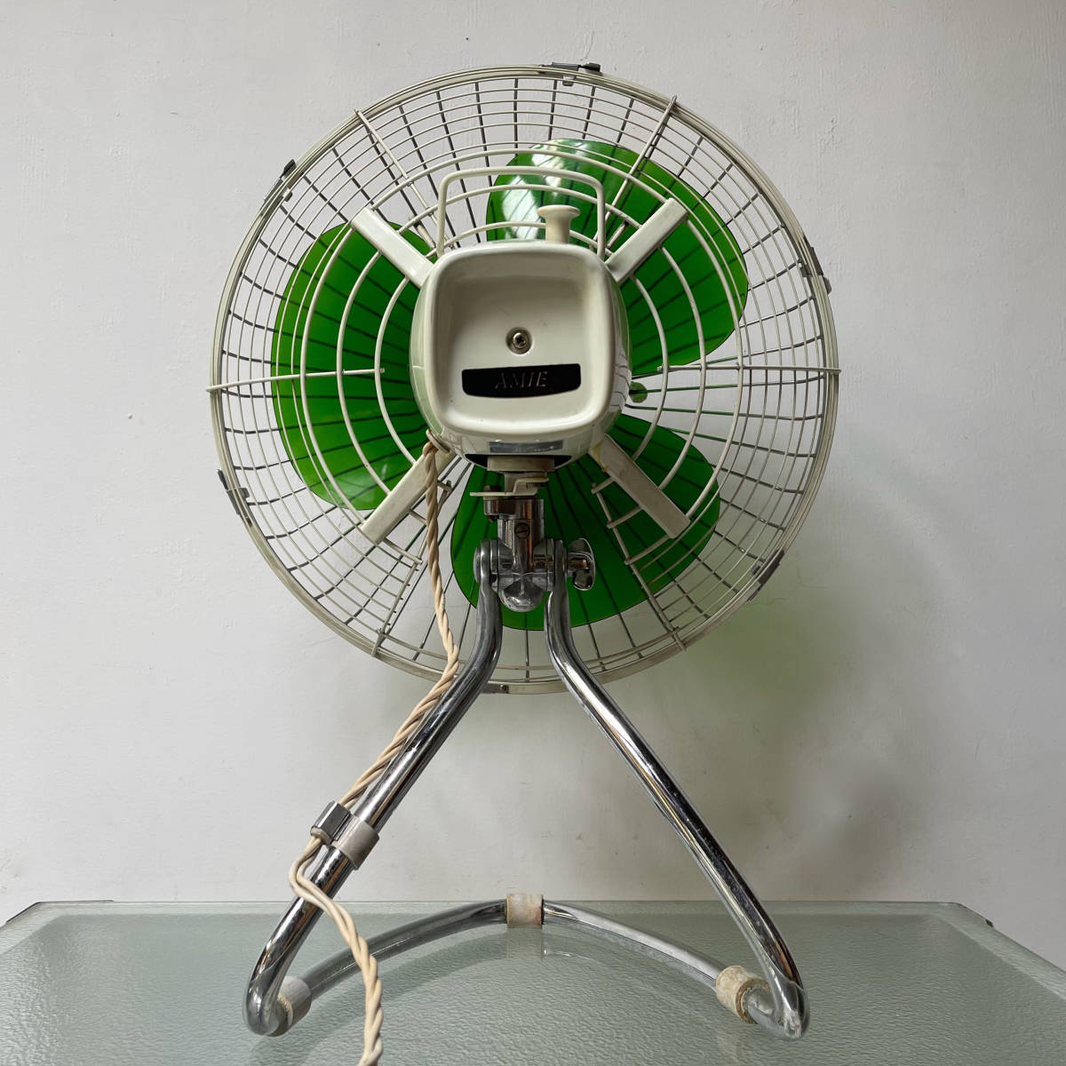 扇風機』1960年代 FUJI 30cm 3枚羽根 富士電気 完動品 メンテ済 箱