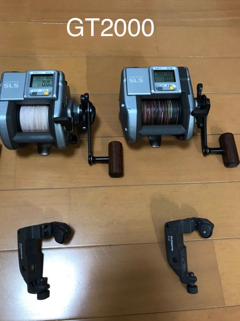 フィッシング シマノ89デジタナレバードラグGT5000!デジタルカウンター