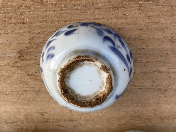 工芸品 【GTS】中国明・古染付人物文碗15～16世紀