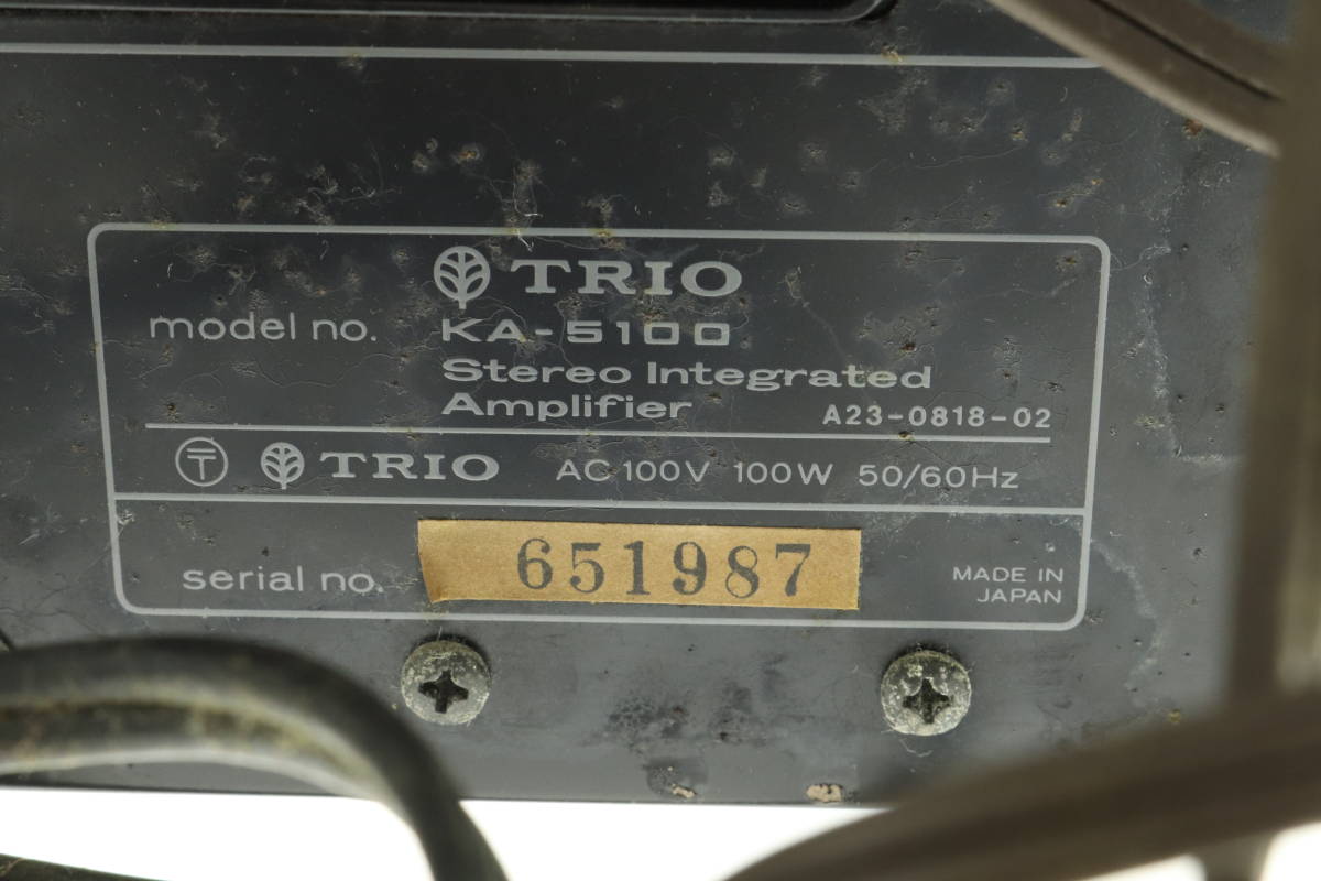 VMPD4-44-10 TRIO トリオ カセットデッキ チューナー アンプ KX-4000