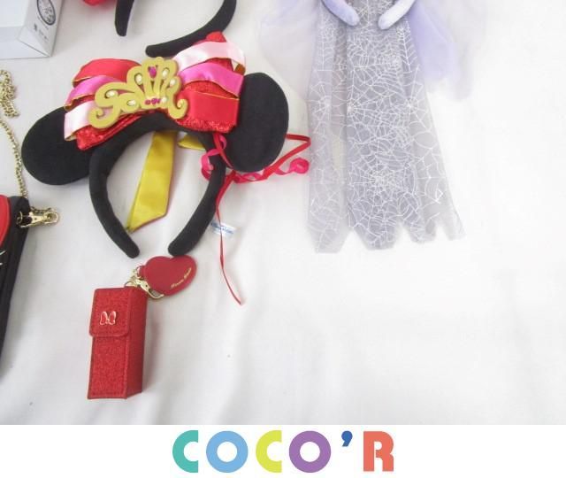同梱可 良品 ディズニー ミニー カチューシャ 時計 チェーンバッグ リップケース 等 グッズセット その他 売買されたオークション情報 Yahooの商品情報をアーカイブ公開 オークファン Aucfan Com