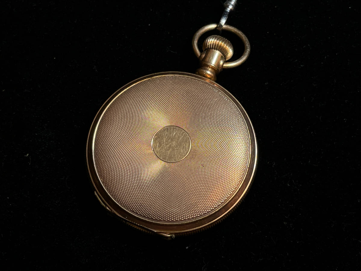 ☆ウォルサム A.W.W.Co. WALTHAM MASS 手巻き 懐中時計 スモセコ 銀製 
