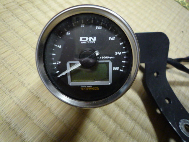TAKEGAWA タケガワ ミディアムDNタコメーター 60パイ ステッピング