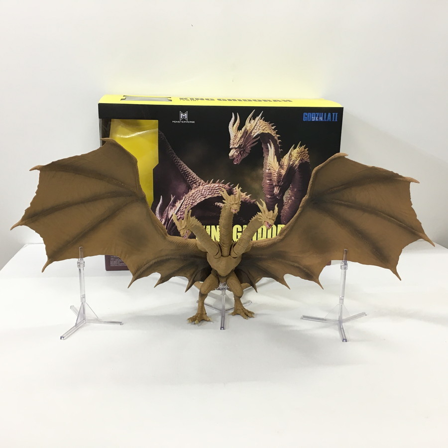 中古品】 S.H.MonsterArts キングギドラ(2019) ゴジラ キングオブ 