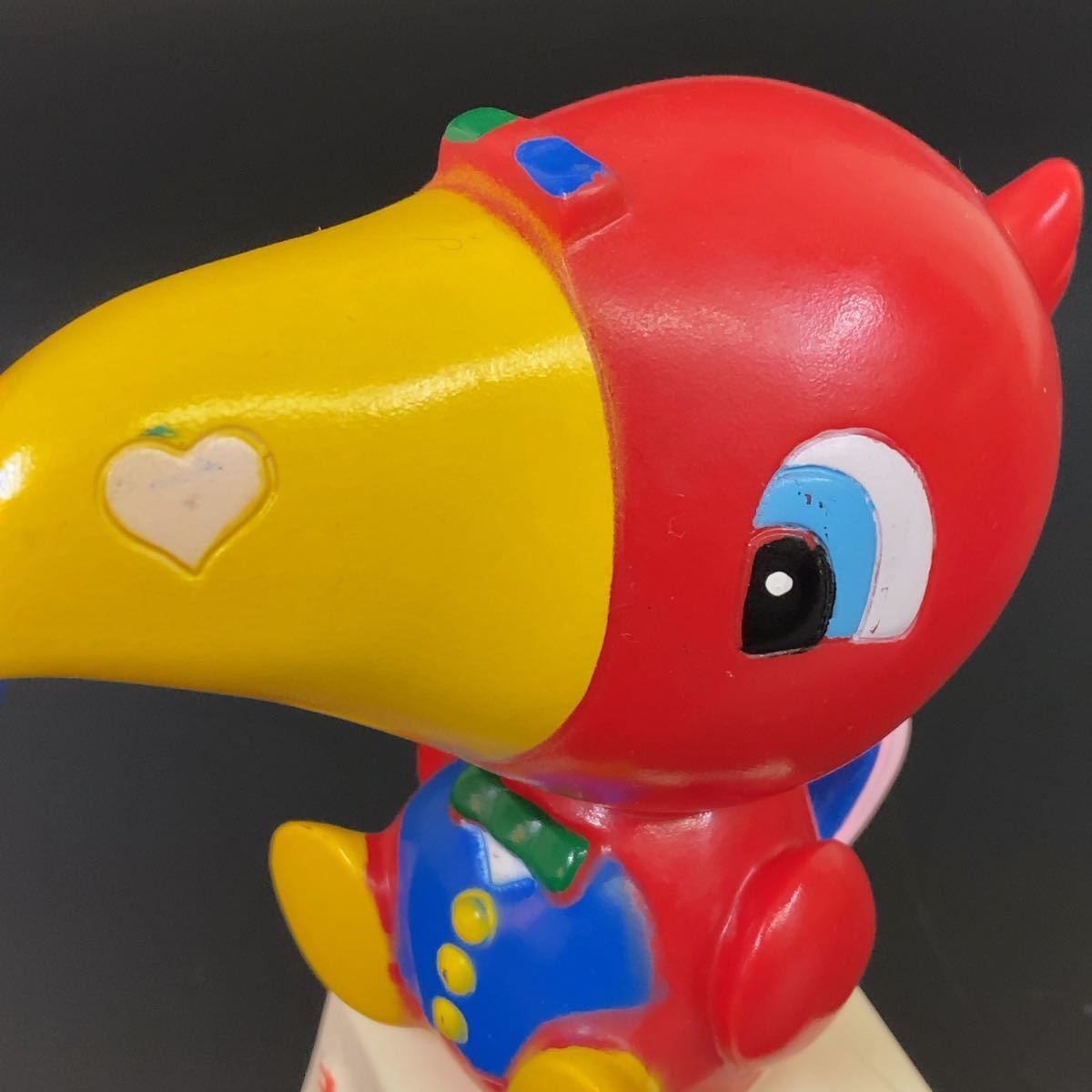 HITACHI 日立 キドスカープ ポンパくん ソフビ 貯金箱 約13センチ