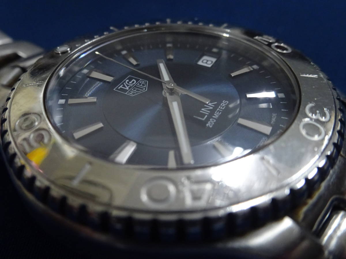 つ-U-411)TAG HEUER タグホイヤー 腕時計 リンク LINK 200 METERS 