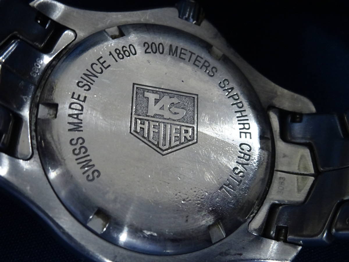 つ-U-411)TAG HEUER タグホイヤー 腕時計 リンク LINK 200 METERS 