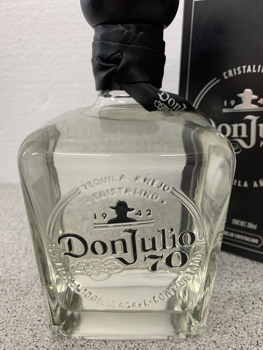 注目！【限定品 テキーラ】Don Julio ドンフリオ 70周年 クリスタ 