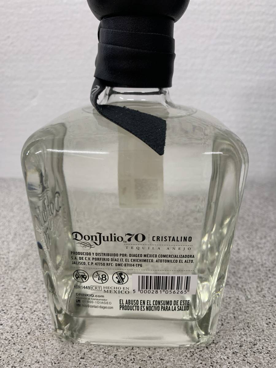 注目！【限定品 テキーラ】Don Julio ドンフリオ 70周年 クリスタ 