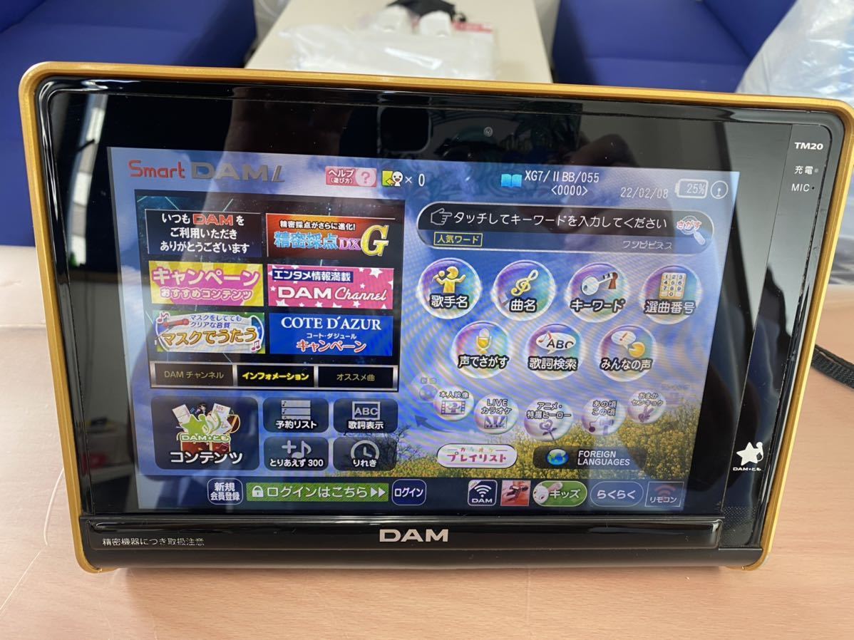 DAM専用大型デンモク smart DAM TM20(カラオケ機器)｜売買された