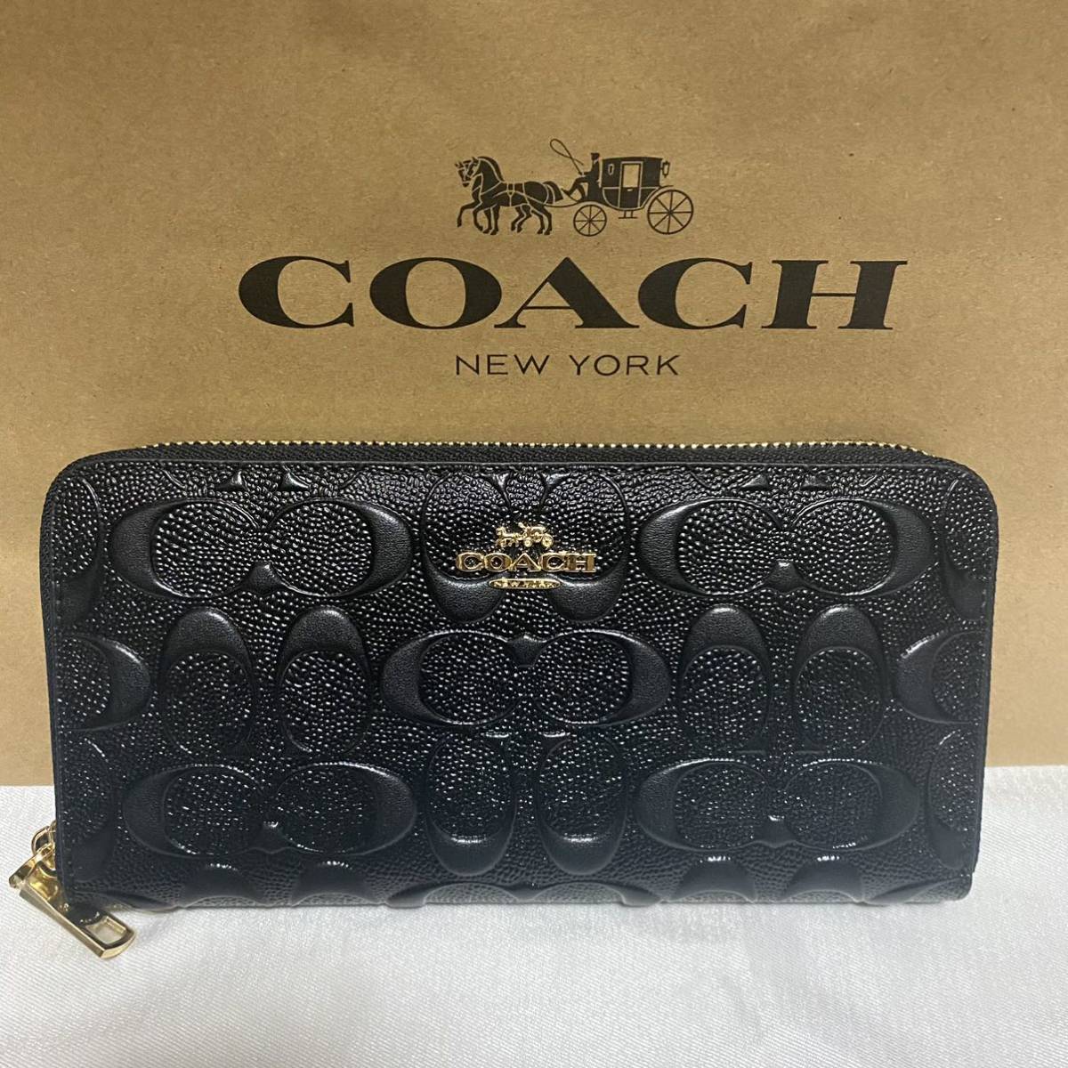 長財布 コーチ シグネチャー COACHコーチ リスト CE551 【新品】コーチ 