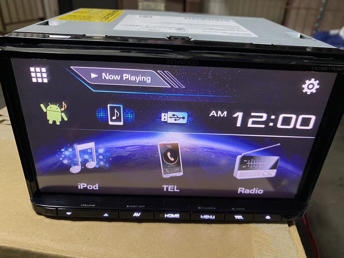 動作確認済 KENWOOD DDX6170BT DVDプレーヤー Bluetooth/DVD/CD/USB 7