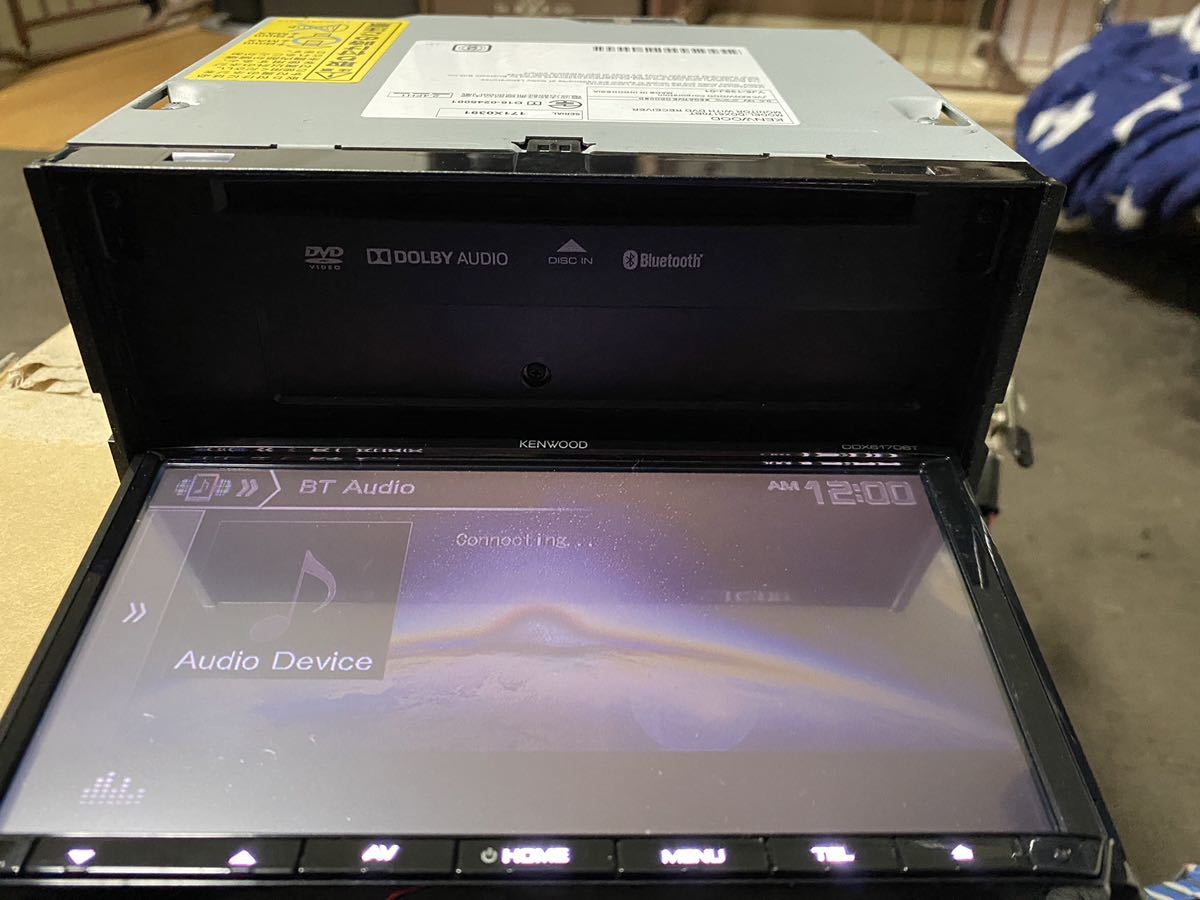 動作確認済 KENWOOD DDX6170BT DVDプレーヤー Bluetooth/DVD/CD/USB 7