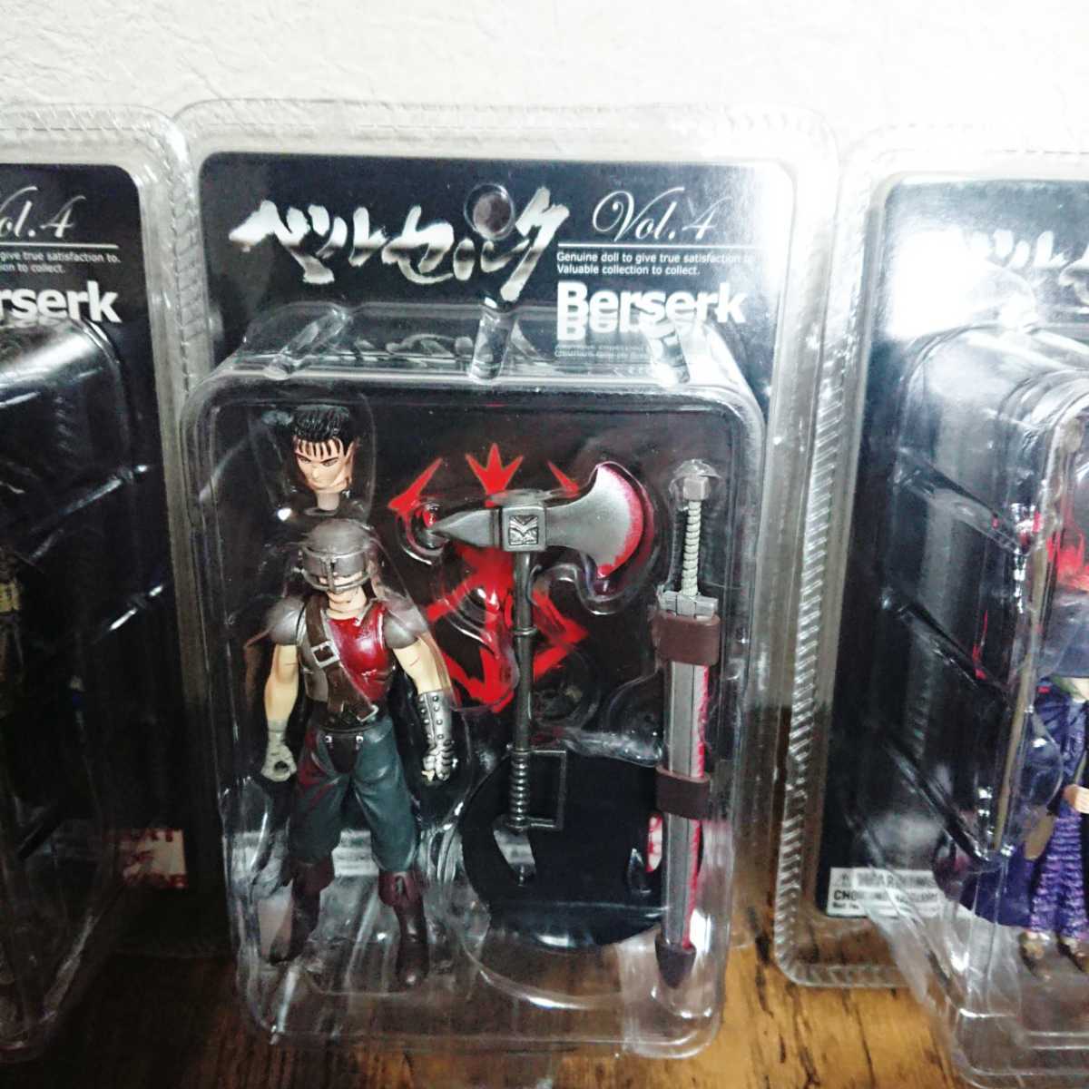 art of war ミニベルセルク Vol.4 7種セット+シラット ガッツ 