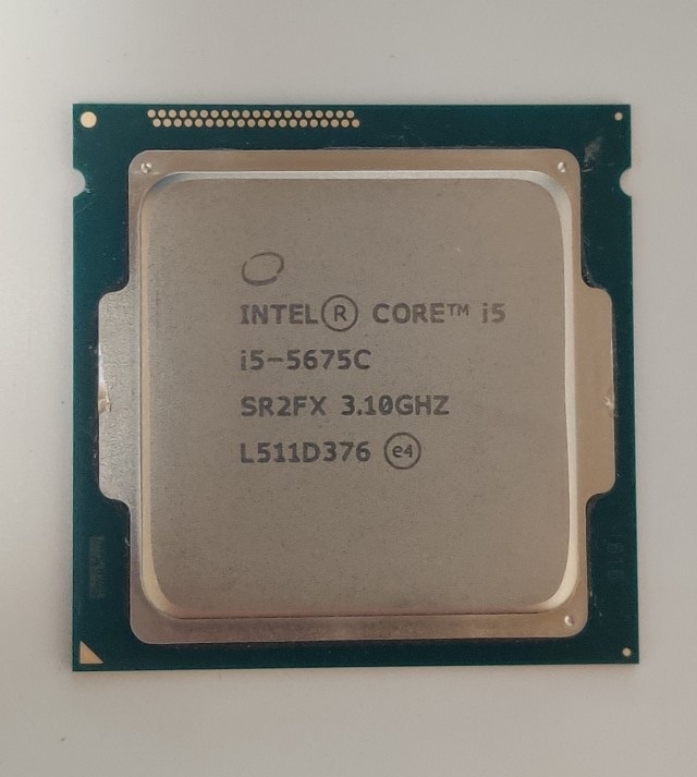格安，豊富な インテル Intel Core i5-5675C SR0PN LGA1150 Iris Pro 6200 グラフィック 65W 完動品(Core i5)｜売買されたオークション情報、yahooの商品情報をアーカイブ公開 - オークファン Core i5