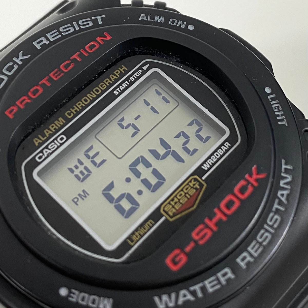 9】稼動品 CASIO G-SHOCK PROTECTION DW5750E-1JF カシオ ジーショック 
