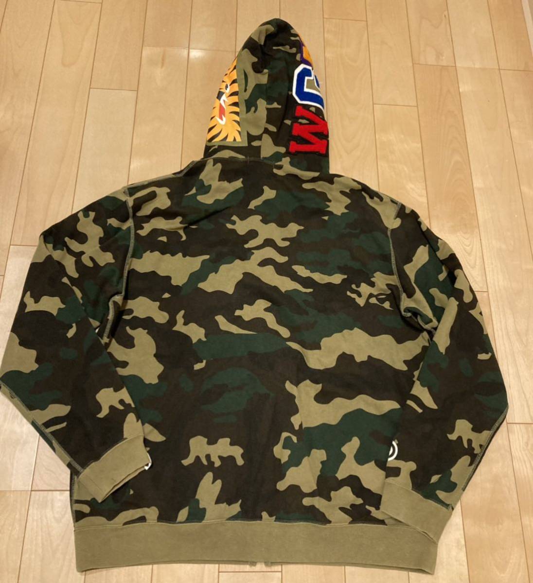 A BATHING APE 1st CAMO SHARK FULL ZIP HOODIE アベイシングエイプ 