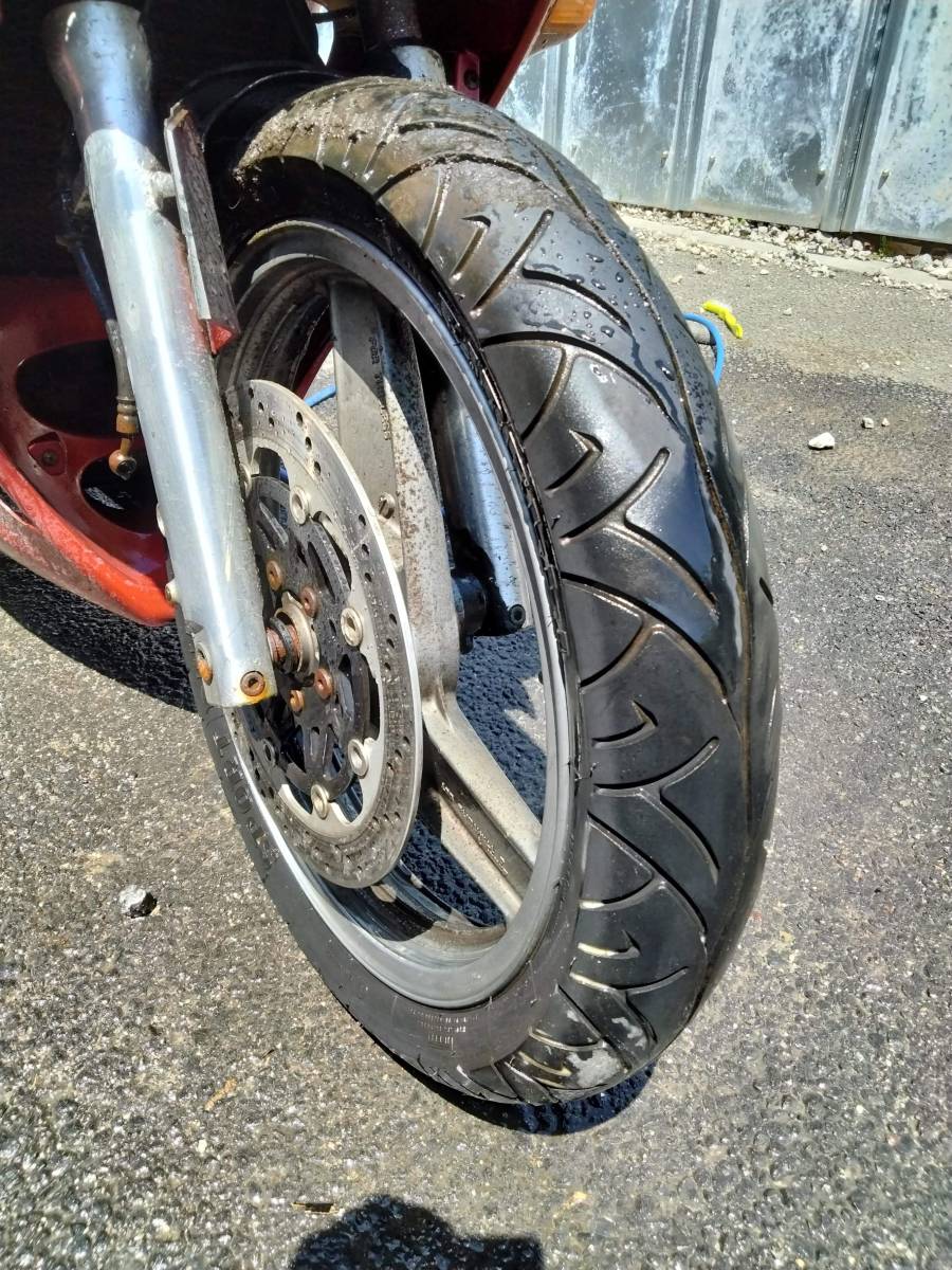 現状車　完全部品取り　レストア　輸出に　カワサキ　ZZR250　書なしエンジン未確認　書ありフレーム付き　　東京都　 カワサキ ZZR250 部品取り ゼルビス ルネッサ B1301017