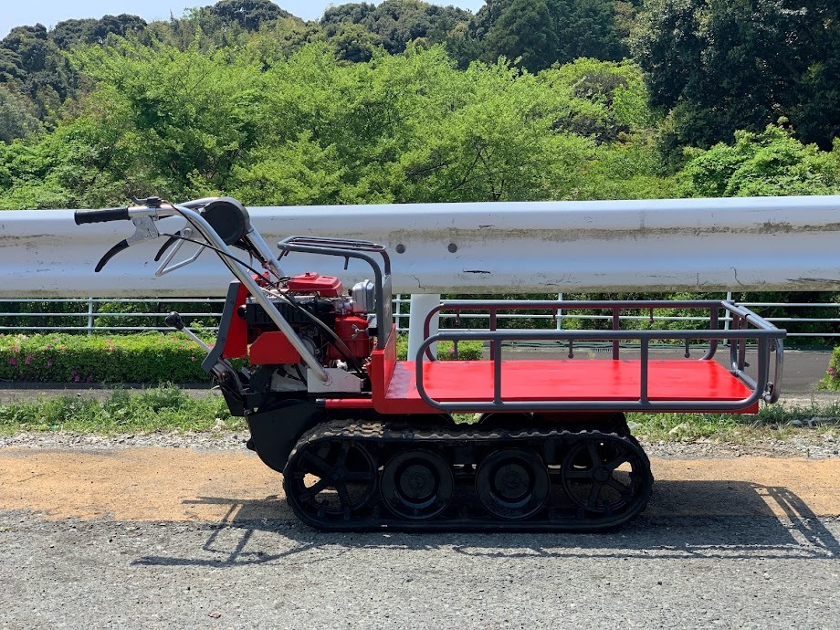◇SHIKOKU 四国XL250 手動ダンプ運搬車 クローラ運搬車 3.1PS・運搬車