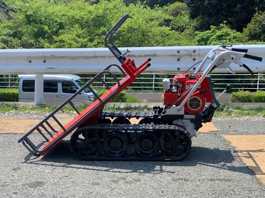 ◇SHIKOKU 四国XL250 手動ダンプ運搬車 クローラ運搬車 3.1PS・運搬車