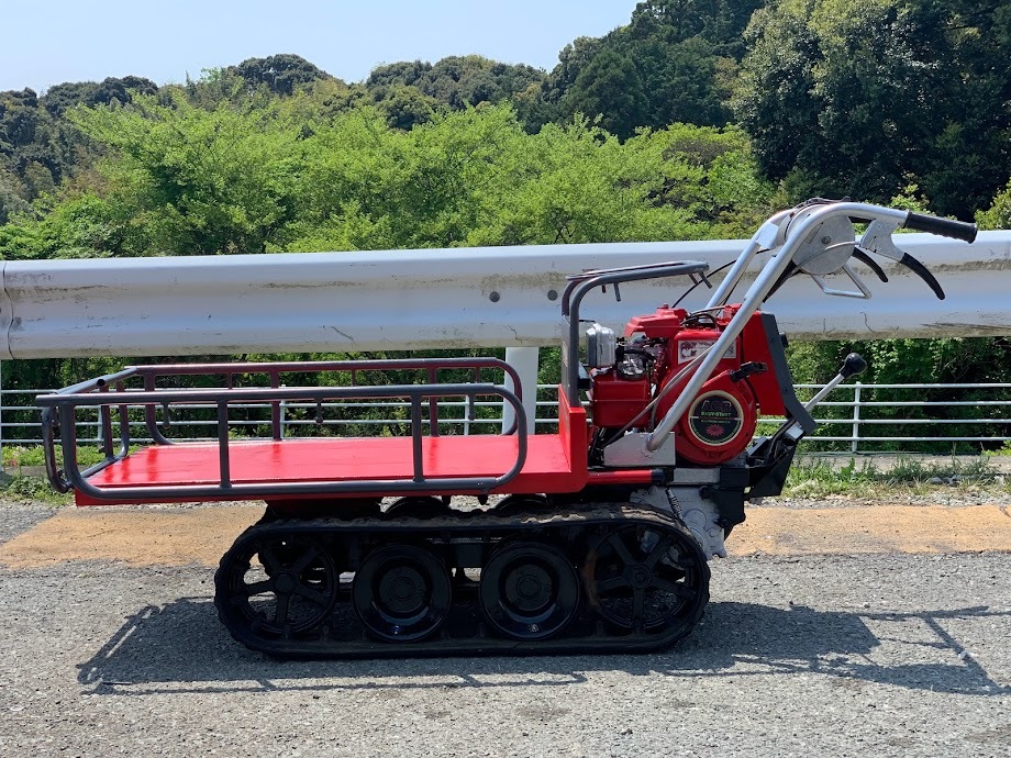 ◇SHIKOKU 四国XL250 手動ダンプ運搬車 クローラ運搬車 3.1PS・運搬車