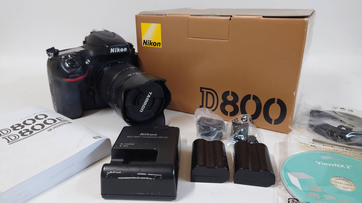 【ショット数243,474枚】Nikon D800 訳あり セット Nikon D800セット Nikon - 【ショット数243,474枚】Nikon D800 訳あり