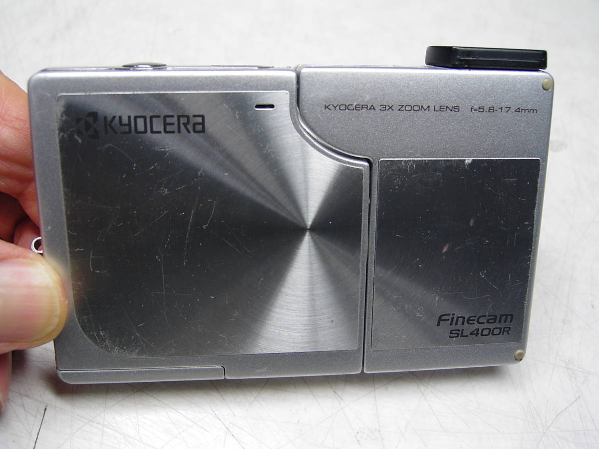 京セラ Fine com SL400R Finecam SL400R KYOCERA 中古 review: finecam