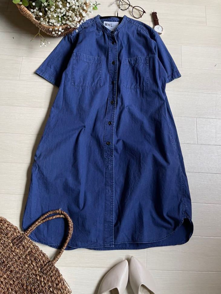 MHL.デニムワンピース 定番 MARGATET HOWELL Tomorrowland UNITED 