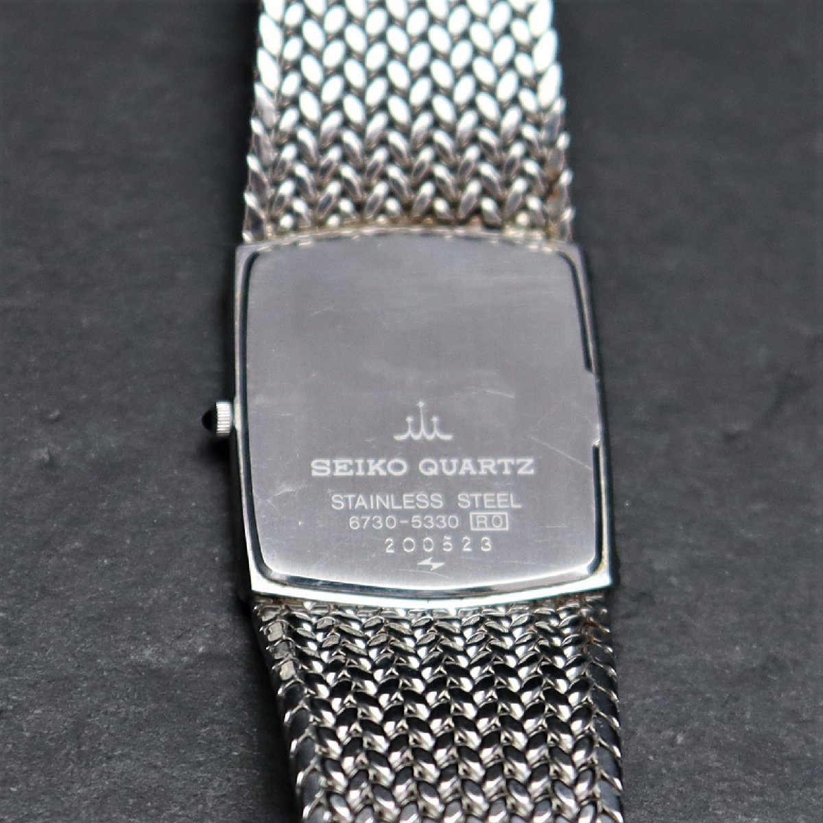 SEIKO CREDOR セイコー クレドール 6730-5330 クォーツ ジャンク 青 