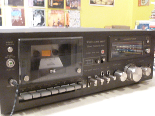 Technics カセットデッキ RS-M50 状態良好 再生します。送料込み Technics ステレオ・カセットデッキ☆RS-M50 ☆少し訳あり 【公式通販】