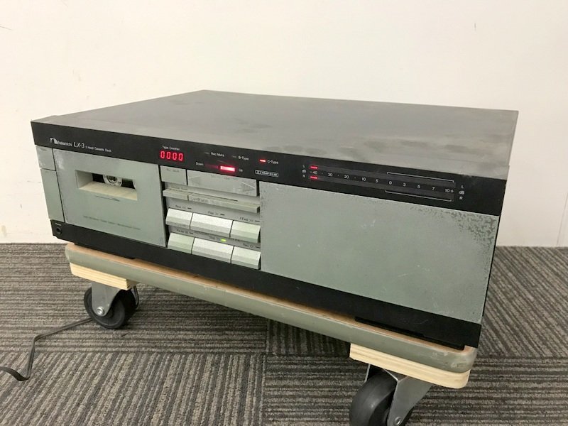 ジャンク品 Nakamichi LX-3 カセットデッキ ナカミチ S0257(一般