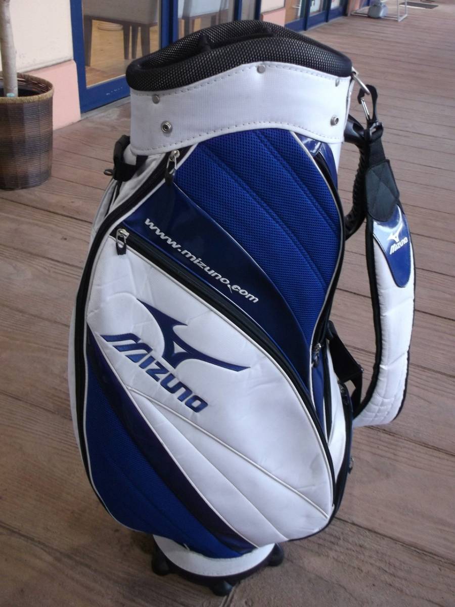 税込】1円スタート！！ MIZUNO キャディバッグ 軽量モデル 9.5型 3.0