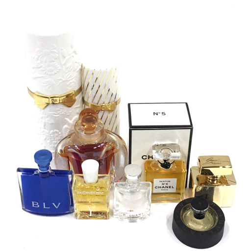 1円 シャネル N°5 PARFUM 7ml 箱付 他 ニナリッチ / ブルガリ