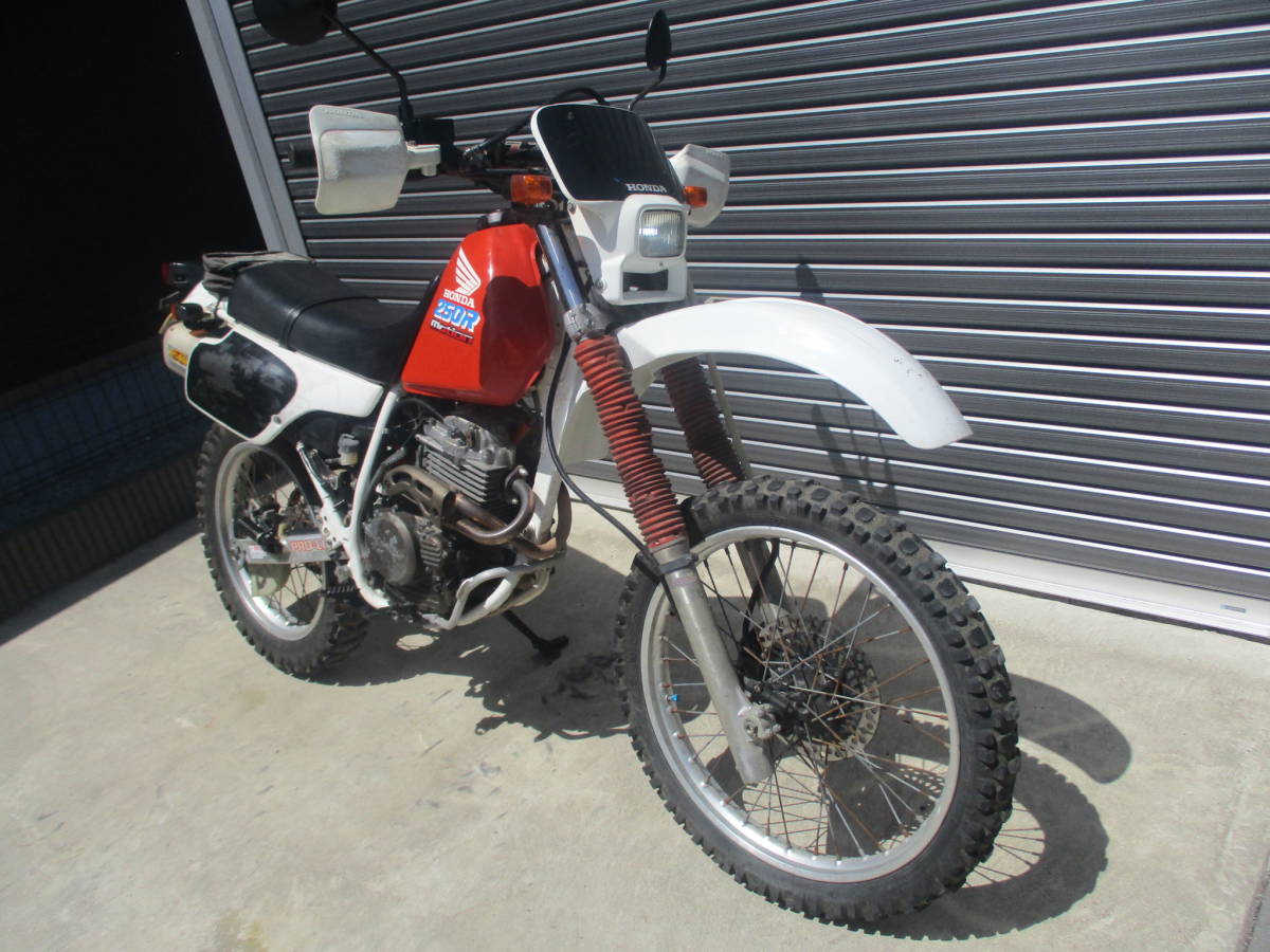 ホンダ XLR250R（MD22）実働 XLR250 BAJA MD22 実働書類付き 本格的な