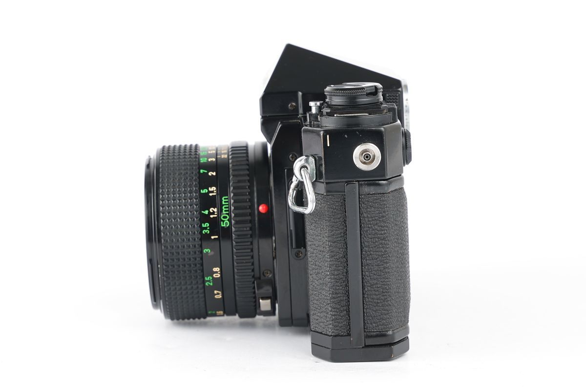 09138cmrk Canon F-1 + New FD 50mm F1.4 MF一眼レフ フイルムカメラ 標準
