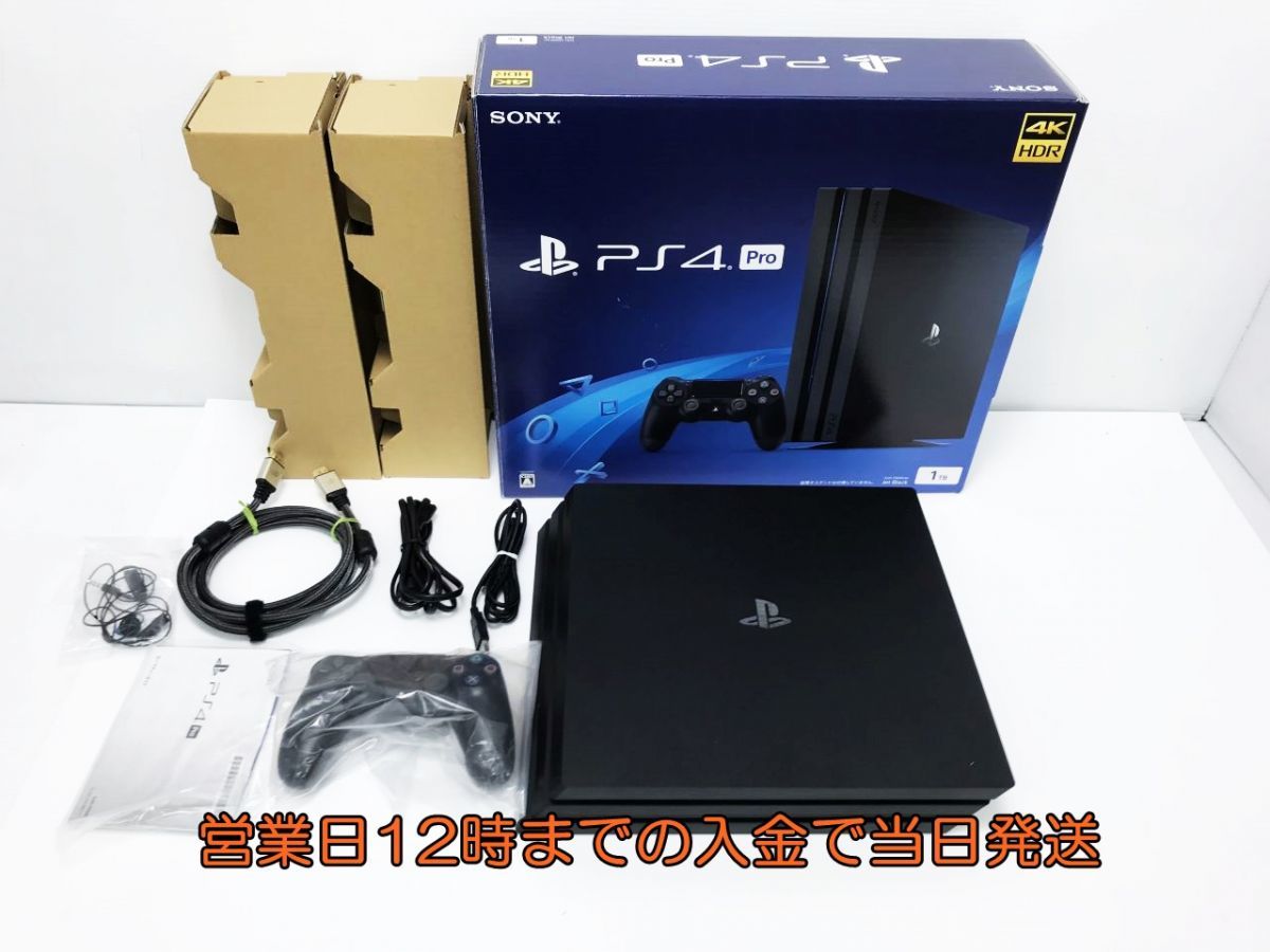 人気，豊富な 1円 PS4 Pro ジェット ブラック 1TB CUH-7200BB01 ゲーム機本体 初期化 み 1A9000-402e/F4(PS4本体)｜売買されたオークション情報、yahooの商品情報をアーカイブ公開 - オークファン PS4本体