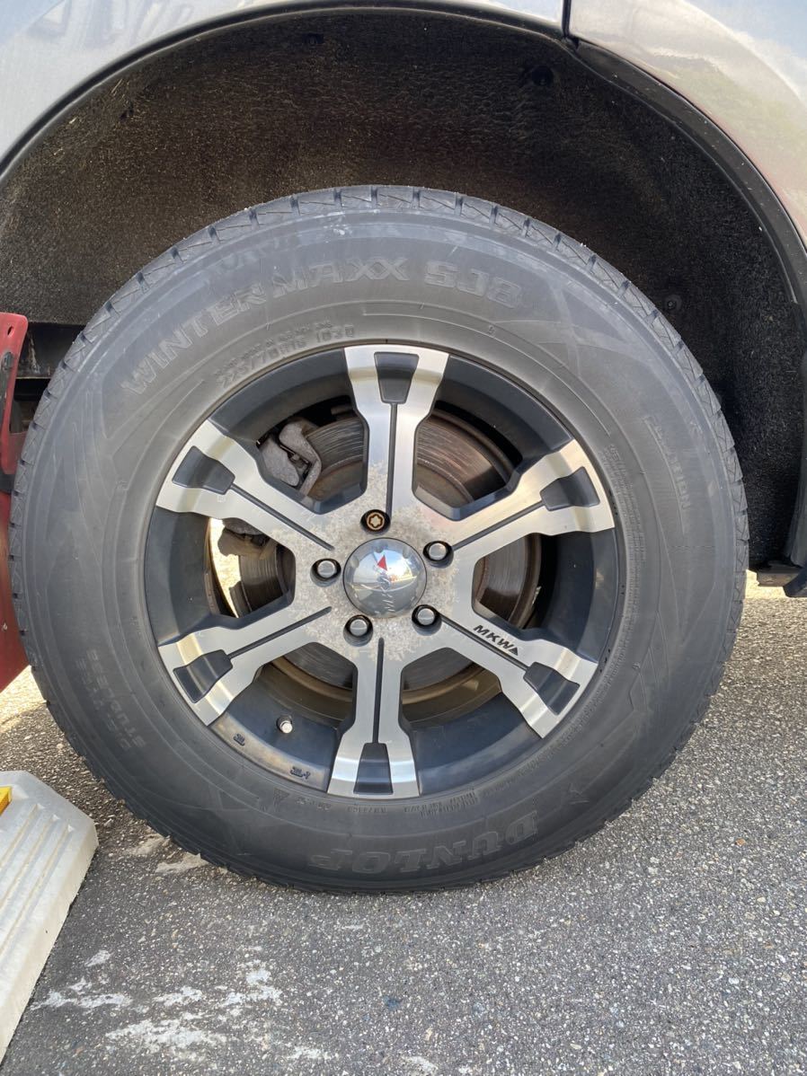 デリカd5 アルミホイール MKW 225/70/R16 4本セット 【公式通販】