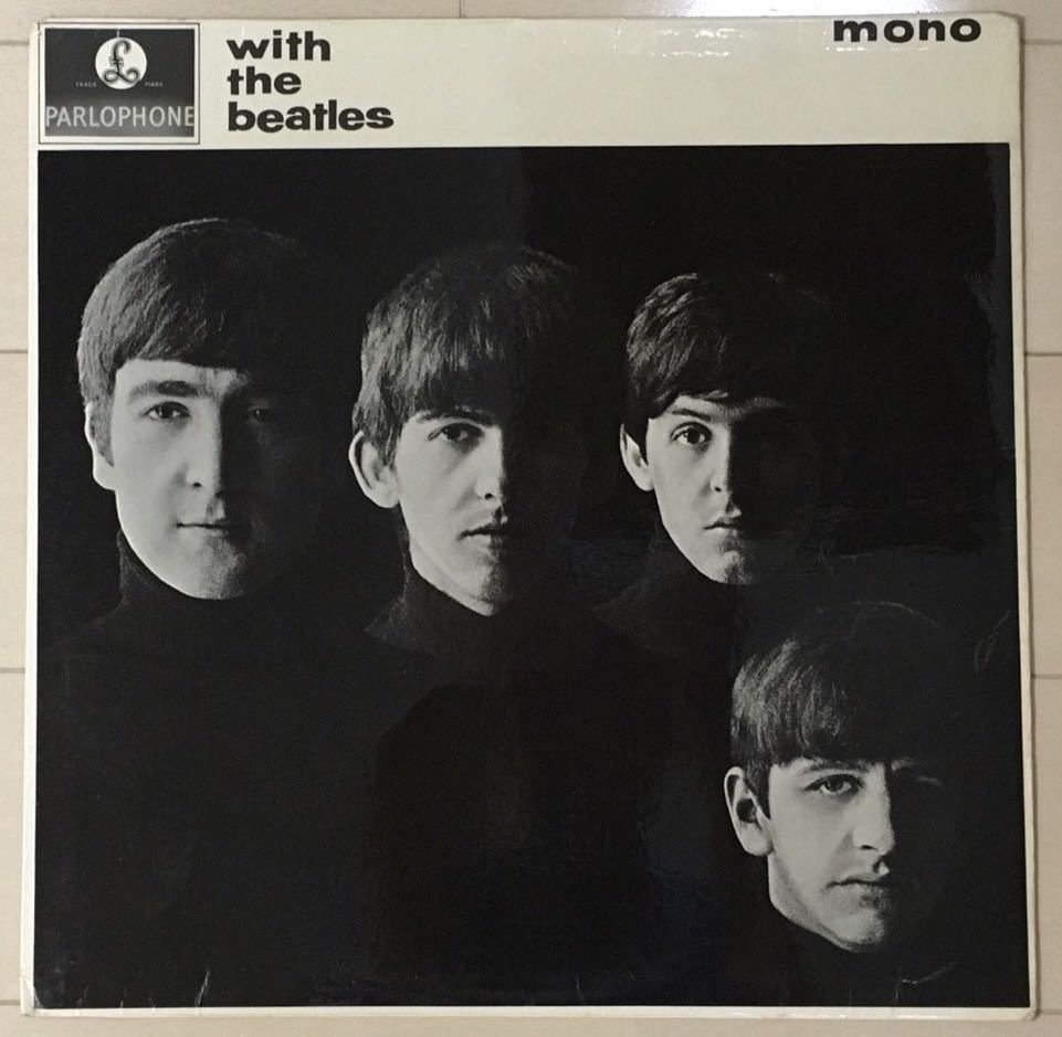 英LP With the beatles 1stプレス ラウドカットJobeto 英原盤 ラウドカット 1st press Jobete E.J.DAYジャケ With The