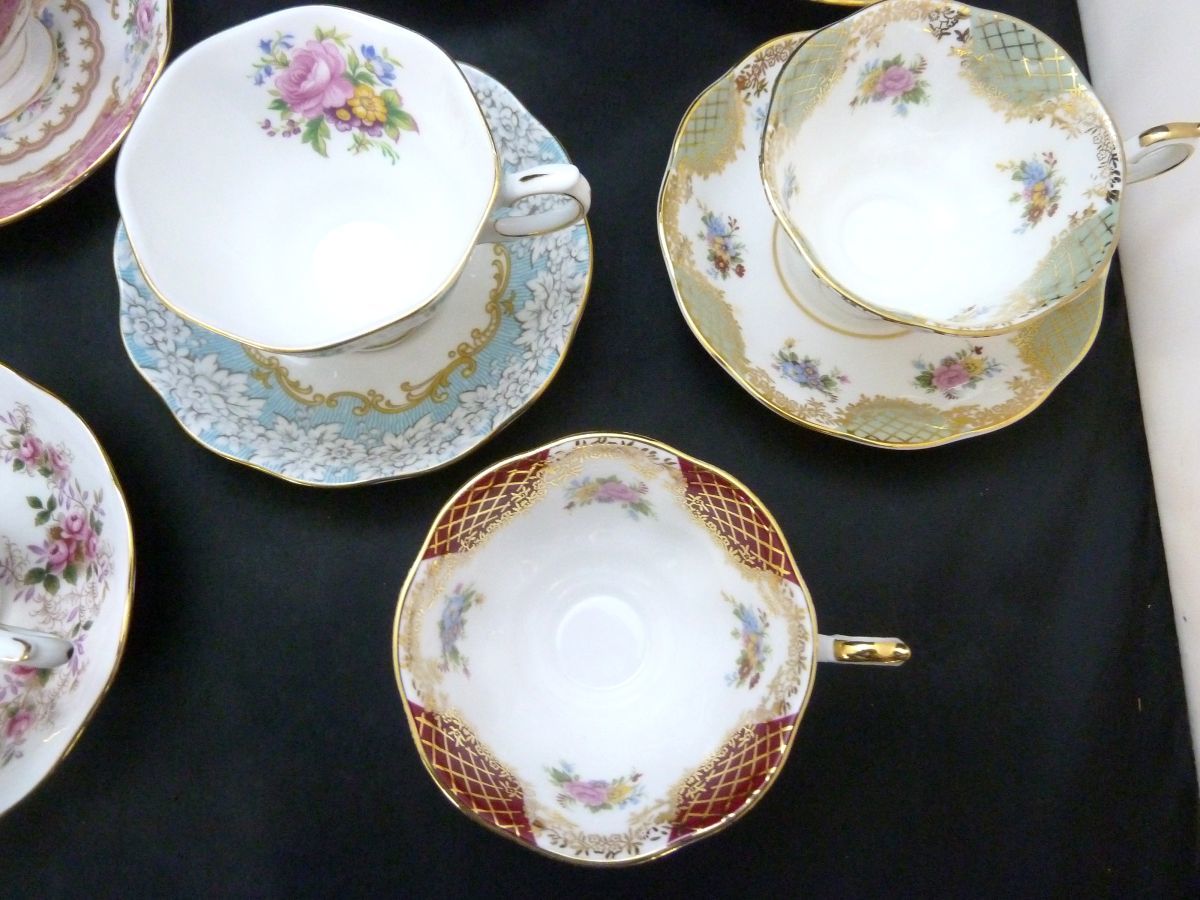 1000円スタート カップ&ソーサー プレート ボトル 約15点 ROYAL ALBERT Lavender Rose/ROYAL COPENHAGEN/Original Delfts/等 食器 G2007