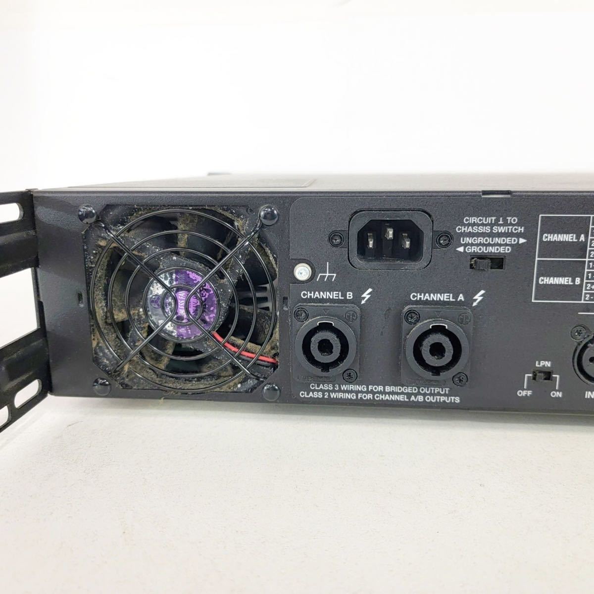 美品】EV Electro-Voice エレクトロボイス パワーアンプ Q66 Electro