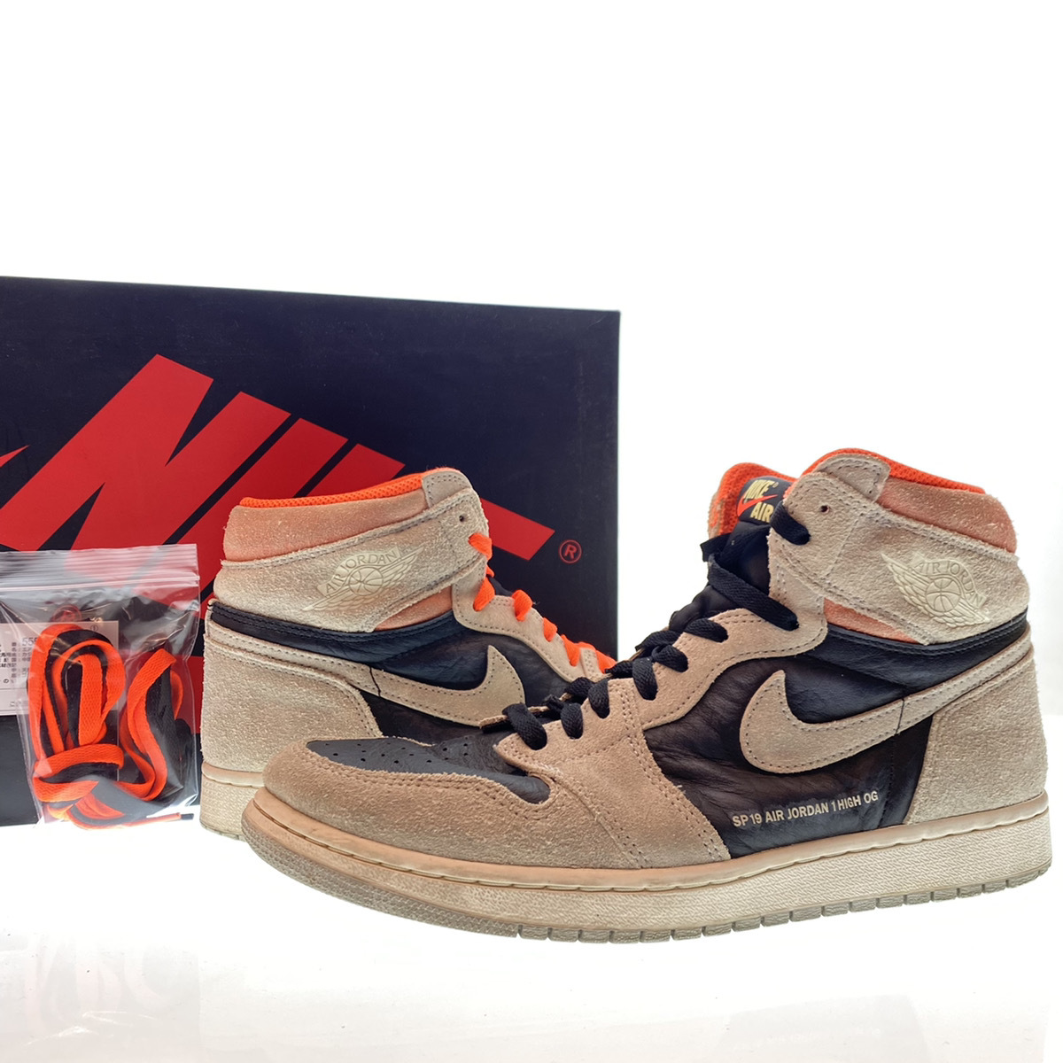○NIKE ナイキ AIR JORDAN 1 RETRO HIGH OG HYPER CRIMSON エア 