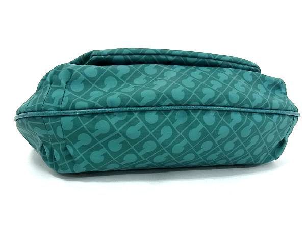 1円 □美品□ GHERARDINI ゲラルディーニ PVC×レザー ワンショルダー  