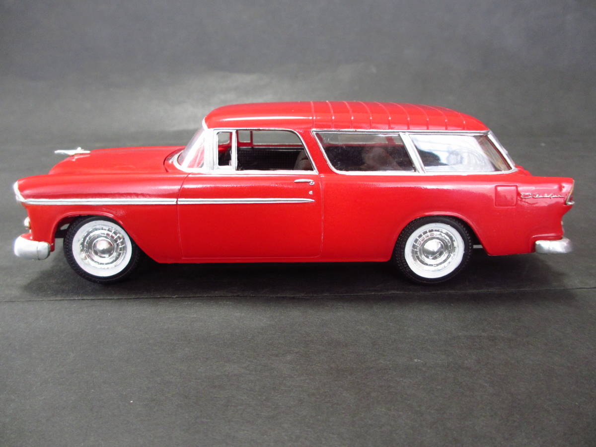 AMT 1/25 1955 シボレー ノマド 完成品 (AMT '55 Chevy Nomad)_5