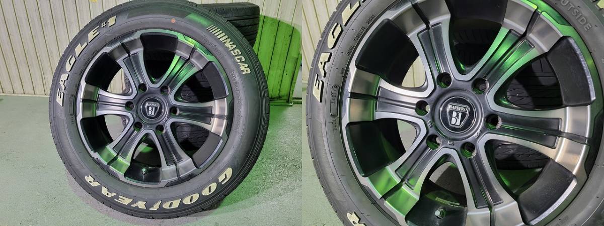 大特価】ハイエース 17インチ アルミホイール4本セット 215 