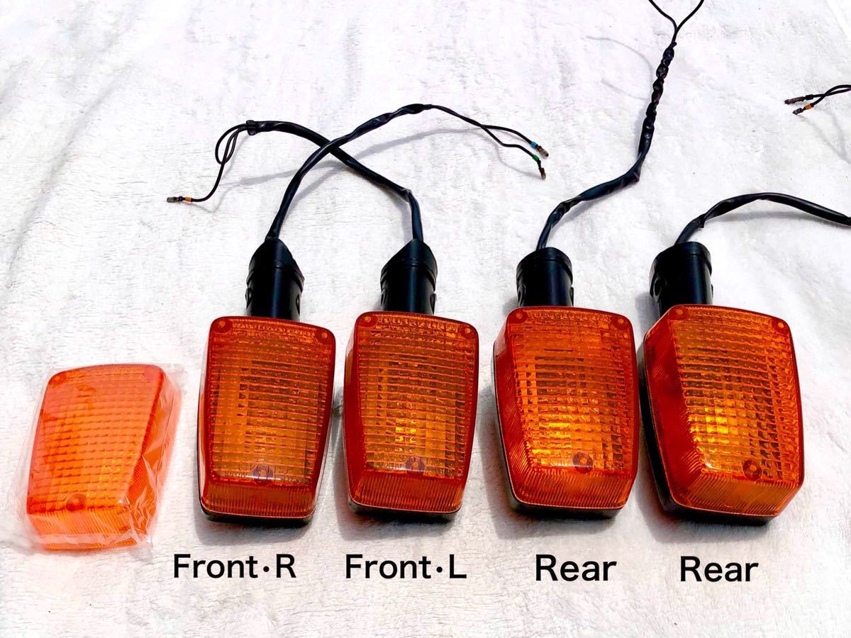 CB750F ウインカーなど部品色々 □ 純正部品 □ CB750F ウインカー 前後1台分セット CB900F CB1100F